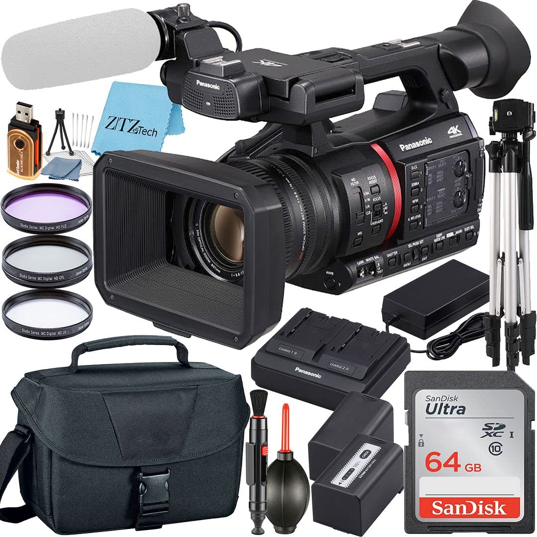 Amazon | ZeeTech Panasonic AG-CX350 4K プロフェッショナル ビデオ